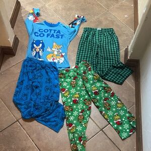 Boys pajama bundle! Size 8